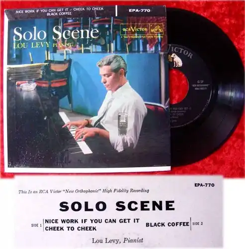 EP Lou Levy: Solo Scene (1956)