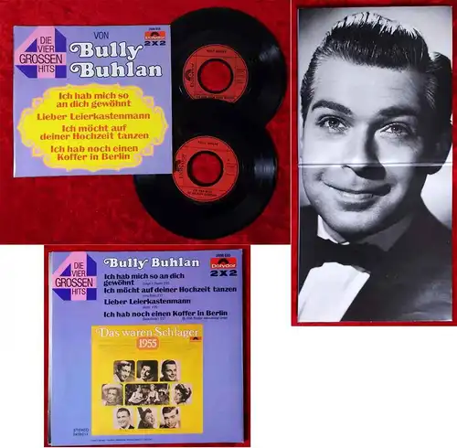 2 Single Bully Buhlan: Die großen Vier (Polydor 2506 033) D 1972