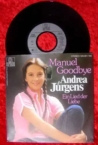 Single Andrea Jürgens: Manuel Goodbye