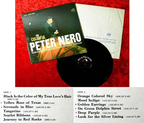 LP Peter Nero: The Colorful (RCA Living Stereo LSP-2618) US 1962