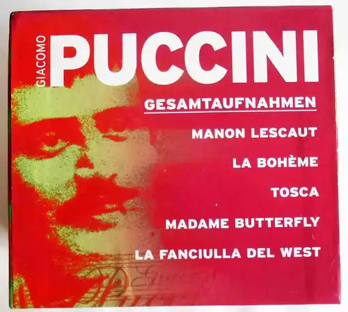 10CD Box Puccini - A Portrait in Historic Recordings w/ 40 Page Booklet