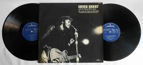 2LP Chuck Berry & Steve Miller Band: St. Louie to Frisco to Memphis (Mercury) D