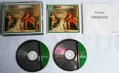 2CD Box Rossini: Ermione - Cecilia Gasdia Claudio Scimone (Erato) 1988