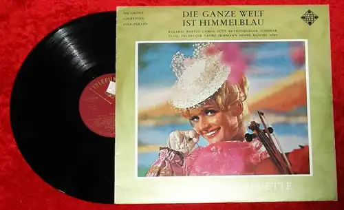 LP Die ganze Welt ist himmelblau (Telefunken SLK 14 345-P) D Musterplatte