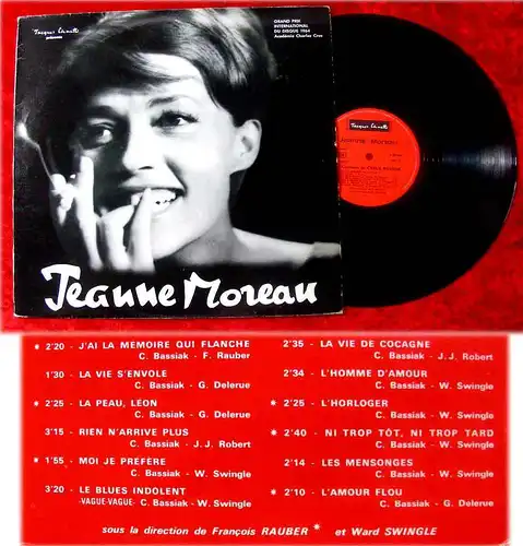 LP Jeanne Moreau Chante 12 Chansons de Cyrus Bassiak