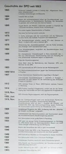 LP 100 Jahre SPD - Originalaufnahmen - Ein Jahrhundert deutscher Geschichte 1963