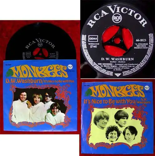 Single Monkees: It´s Nice to be with you (RCA Victor 66-1023) D