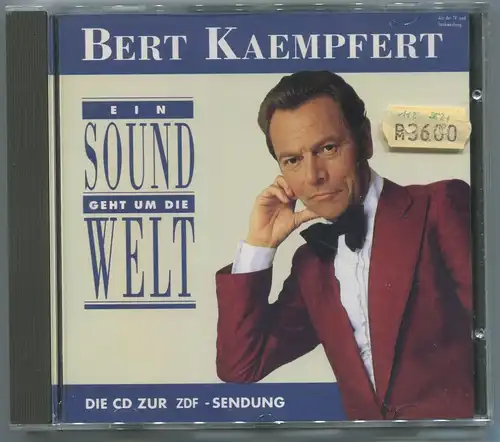 CD Bert Kaempfert: Ein Sound geht um die Welt (Polystar) 1991 ZDF Show