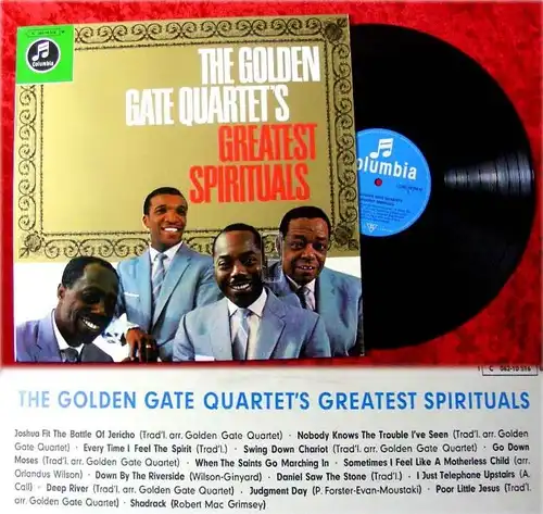 LP Golden Gate Quartet's Greatest Sprituals