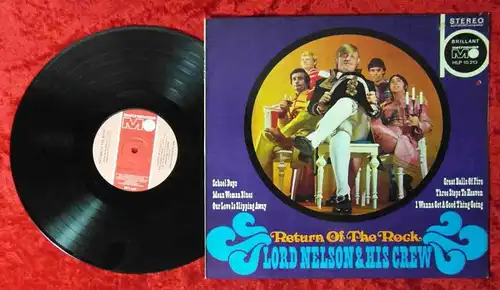 LP Lord Nelson & His Crew: Return of the Rock (Metronome HLP 10 213) D 1968