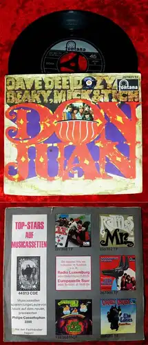 Single Dave Dee Dozy Beaky Mick & Tich: Don Juan (Fontana 267 921 TF) D