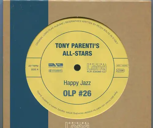 CD Tony Parenti´s All Stars: Happy Jazz