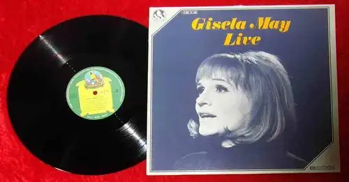 LP Gisela May: Live (Songbird 1C 062-31 136) D 1975