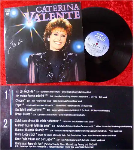 LP Caterina Valente: Ich bin.... (1987) (Global) D