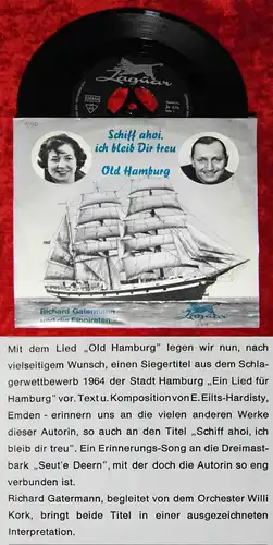 Single Richard Gatermann: Old Hamburg (Jaguar JA 676) D 1964