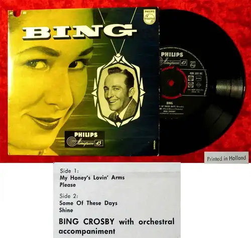 EP Bing Crosby: Bing (Philips 429 320 BE) NL