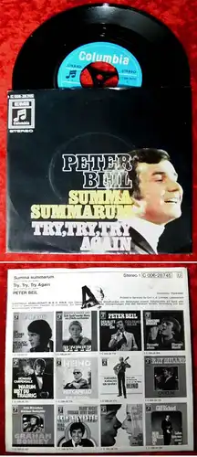 Single Peter Beil: Summa Summarum (Columbia 1C 006-28 745) D 1969