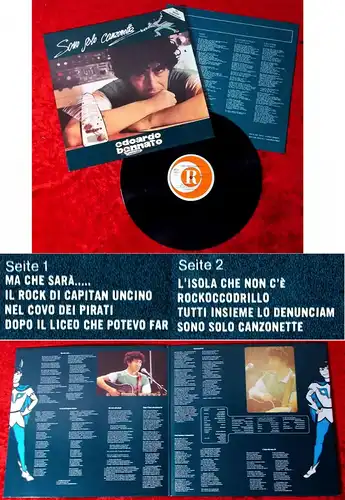 LP Edoardo Bennato: Sono Solo Canzonette (Dischi 0065.015) D 1980