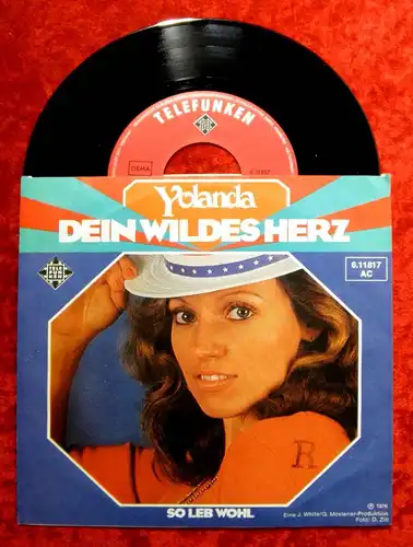 Single Yolanda: Dein wildes Herz (Telefunken 611817 AC) D 1976