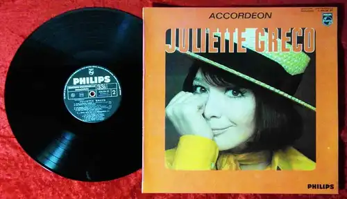 LP Juliette Greco: Accordeon (Philips 844 794 BY) F
