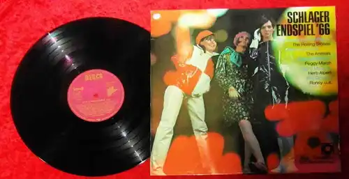 LP Schlager Endspiel ´66 (Deutscher Schallplattenclub H 214) D Rolling Stones