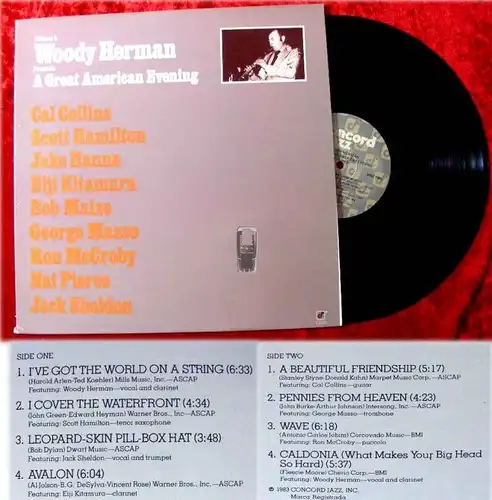 LP Woody Herman presents A Great American Evening Vol.3