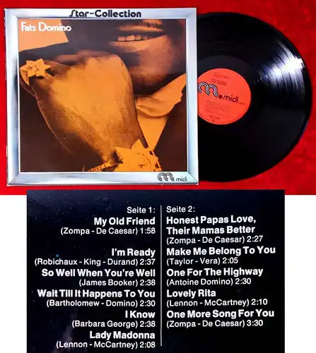 LP Fats Domino: Star Collection (Midi 24 006) D 1972