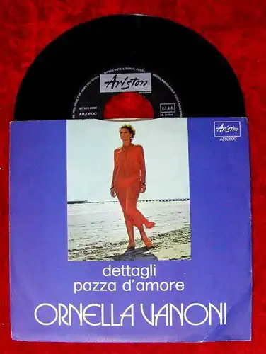 Single Ornella Vanoni: Dettagli (Ariston) Italy