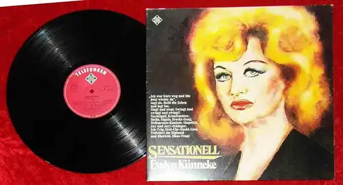 LP Evelyn Künneke: Sensationell (Telefunken 622367 AS) D 1975