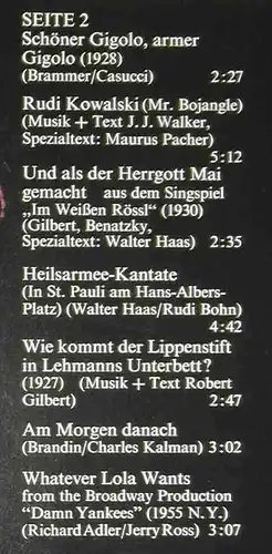 LP Evelyn Künneke: Sensationell (Telefunken 622367 AS) D 1975