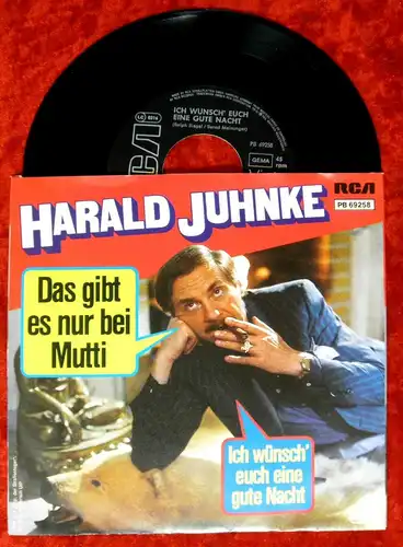 Single Harald Juhnke: Das gibt es nur bei Mutti /Ich wünsch Euch eine gute Nacht