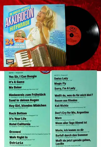 LP Horst Wende: Grosse aktuelle Akkordeon Hitparade 1977 (Karussell 2430 308) D