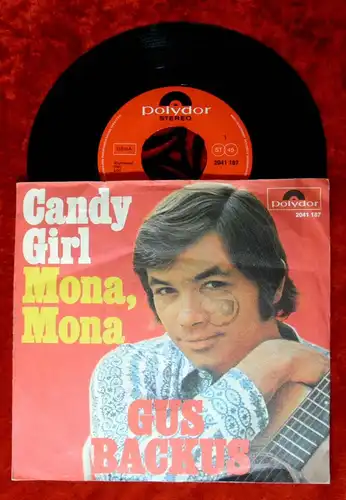 Single Gus Backus: Candy Girl (Polydor 2041 187) D 1971