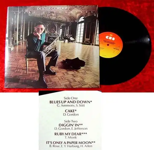 LP Dexter Gordon Great Encounters 1979