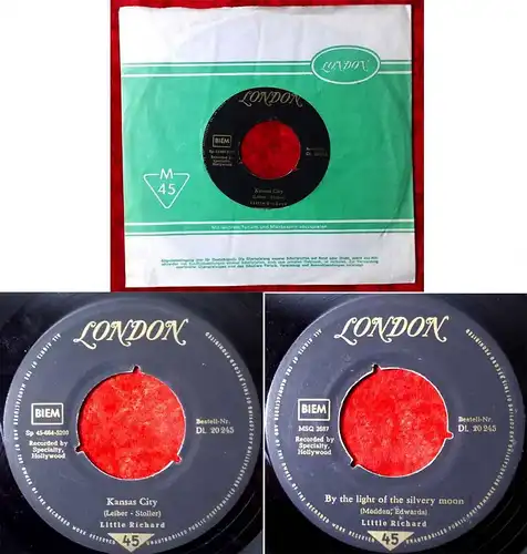Single Little Richard: Kansas City (London DL 20 245) D