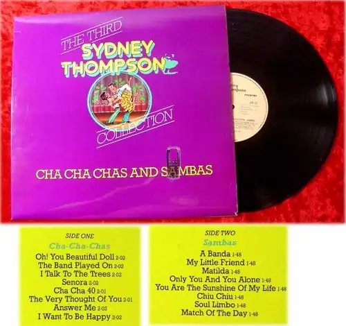 LP Sydney Thompson: Cha Cha Chas and Sambas