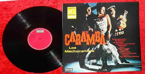 LP Los Machucambos: Caramba (Decca Phase 4 SLK 16 823 P) D