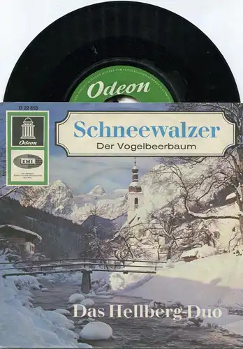 Single Hellberg Duo: Schneewalzer (Odeon O 22 853) D