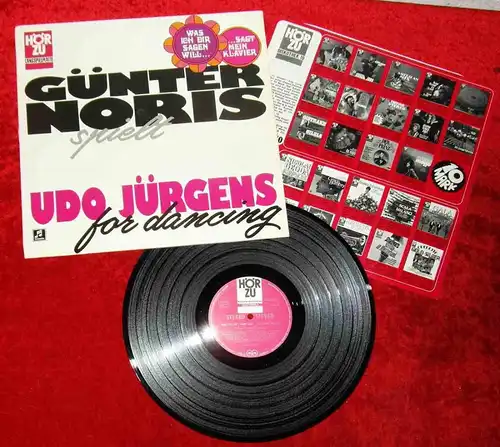 LP Günter Noris spielt Udo Jürgens For Dancing (Hör Zu SHZE 278) D 1968