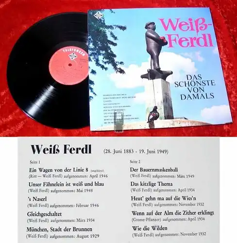 LP Weiss Ferdl: Das Schönste von damals
