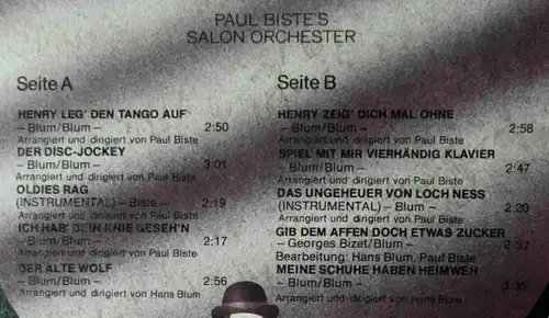 LP Henry Valentino: Ich hab Dein Knie gesehn (Epic 80834) D 1975