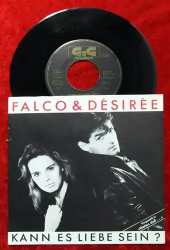 Single Falco & Desirée: Kann es Liebe sein? (GIG 614273 AC) D 1984