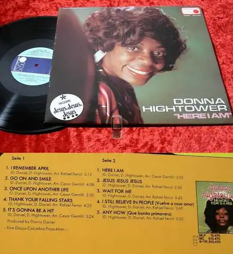 LP Donna Hightower: Here I Am