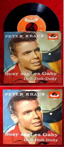 Single Peter Kraus: Susy sagt es Gaby (Polydor 24 176) D