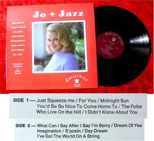 LP Jo Stafford Jo + Jazz
