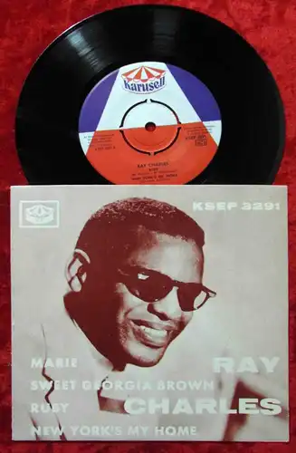 EP Ray Charles: Marie + 3 (Karussell KSEP 391) Schweden