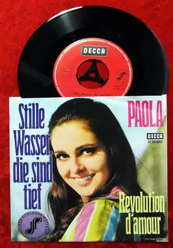 Single Paola: Stille Wasser, die sind tief (Decca D 19 992) D 1969