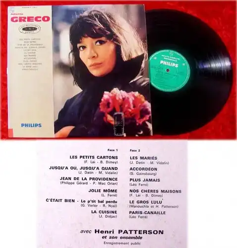 LP Juliette Greco Al'A.B.C.