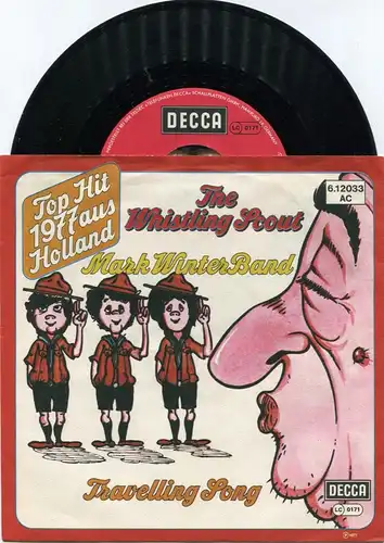 Single Mark Winter Band: The Whistling Scout (Decca 612033 AC) D 1977