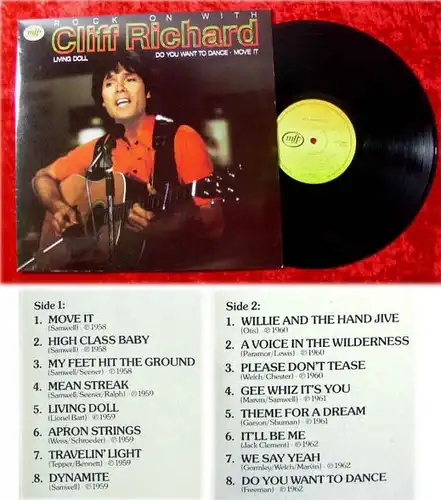 LP Cliff Richard Rock with Cliff Richard